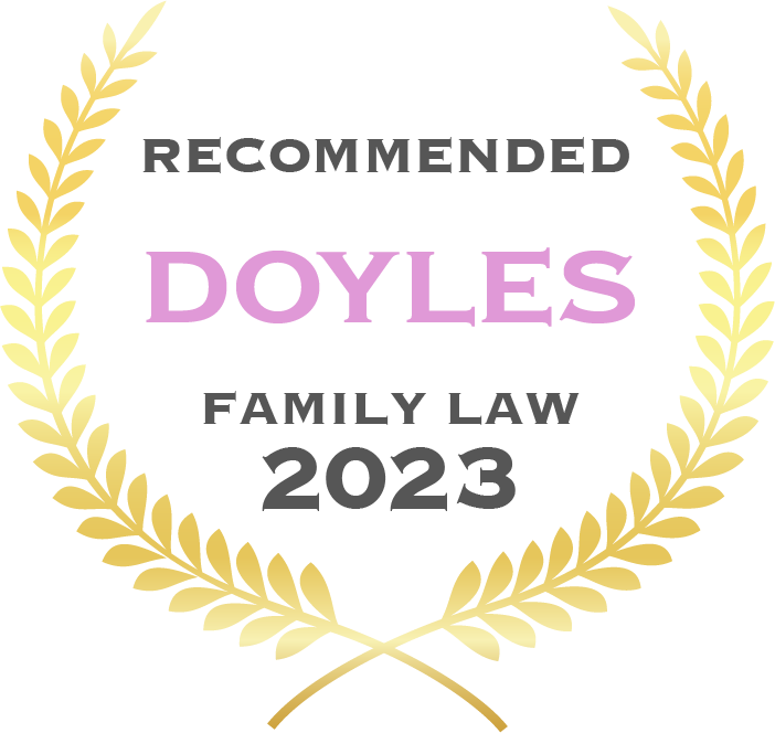 Doyles Family Law 2023 Recommended badge